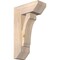 Ekena Millwork Imperial Slat Smooth Bracket w/ Offset Brace, Douglas Fir, 7 1/2"W x 18"D x 30"H BKT0806X18X30IMP06SDF - alternate 1